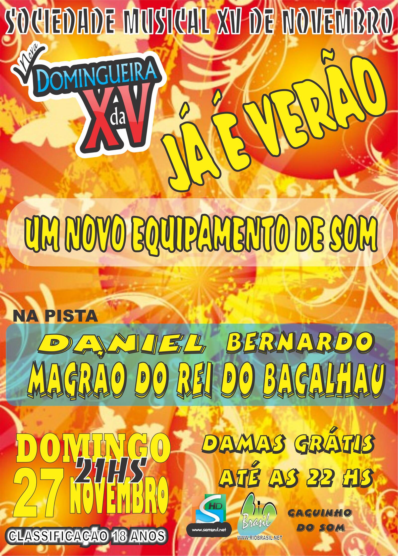 JA � VER�O NA DOMINGUEIRA DA XV