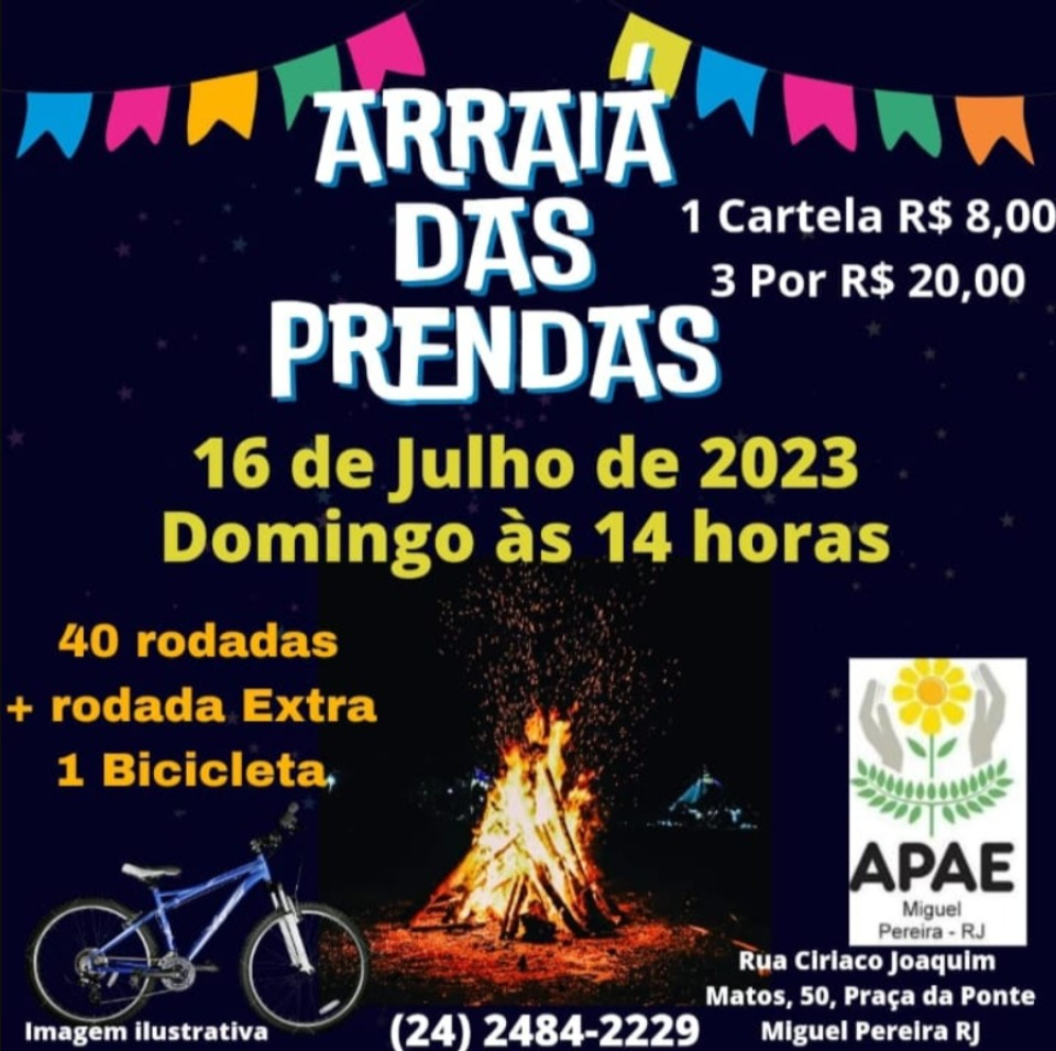 Arrai� das Prendas da  APAE