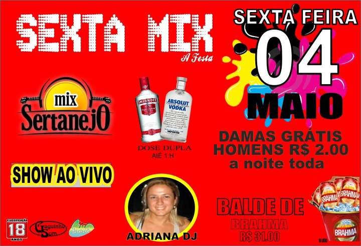 SEXTA MIX A FESTA NA XV EM PORTELA - SER