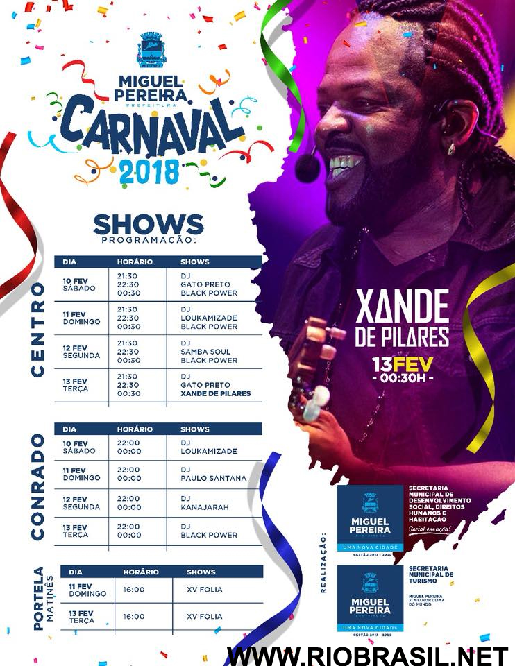 CARNAVAL 2018 | MIGUEL PEREIRA  | PORTEL