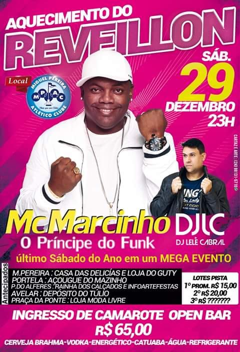 AQUECIMENTO DO REVEILLON COM MC MARCINHO