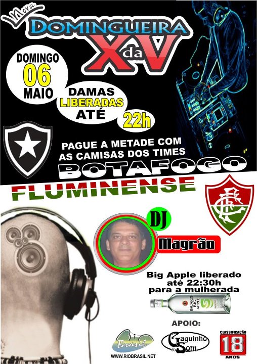 DOMINGUEIRA DA XV - DAMAS GR�TIS AT� �S 