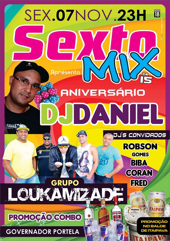 SEXTA MIX DA XV - ANIVERS�RIO DO DJ DANI