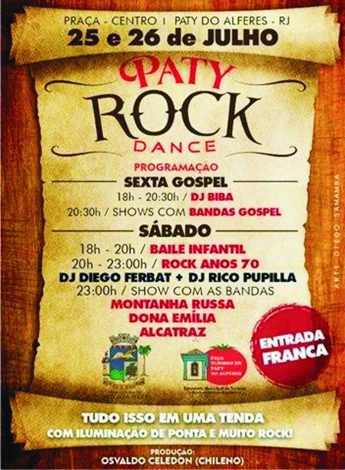 PATY ROCK DANCE - S�BADO - BAILE INFANTI