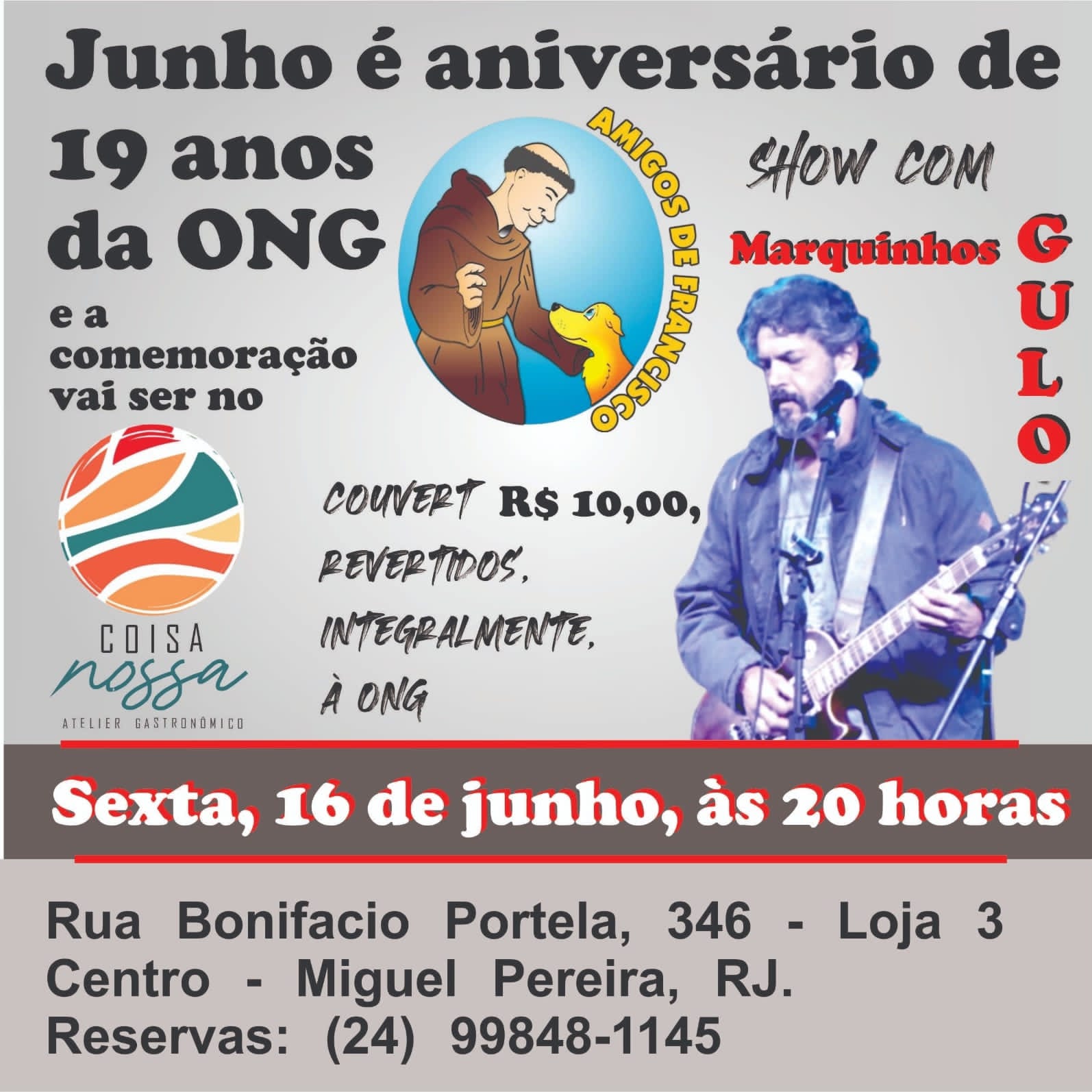 Anivers�rio da ONG Amigos de Francisco c
