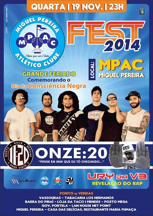 MPAC FEST 2014 COM BANDA ONZE:20 E URY D