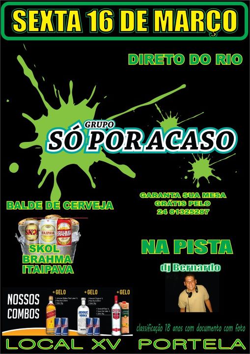 GRUPO S� POR ACASO NA XV