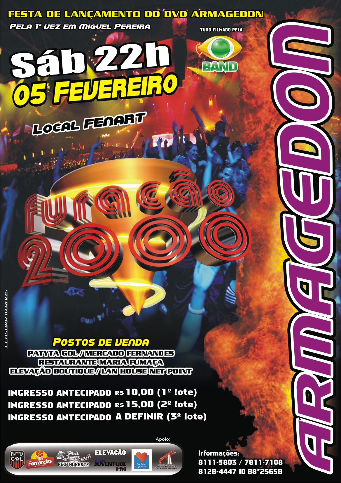 Furac�o 2000 Armagedon na Fenart