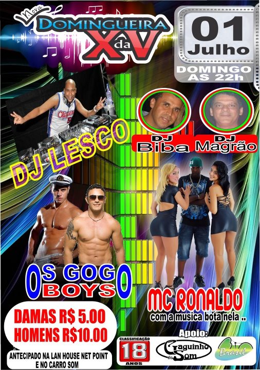 DOMINGUEIRA DA XV COM MC RONALDO, DJ LES