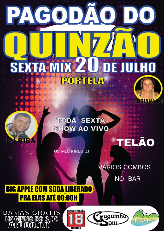 PAGOD�O DA SEXTA MIX DO QUINZ�O