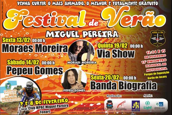 FESTIVAL DE VER�O DE MIGUEL PEREIRA
