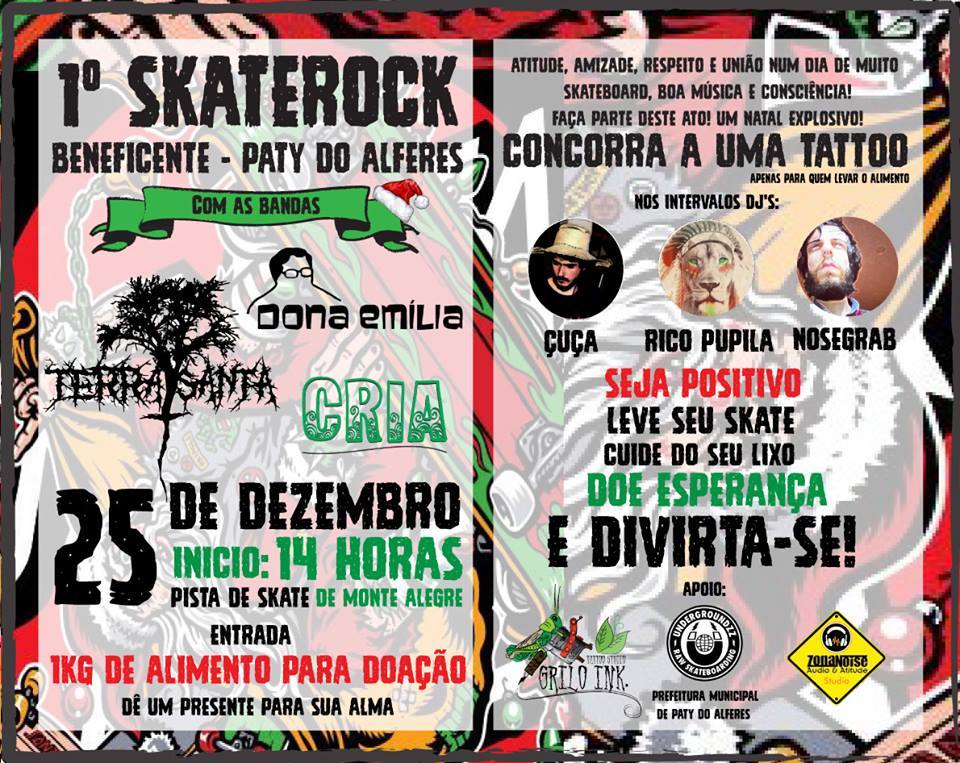 PRIMEIRO SKATEROCK BENEFICENTE