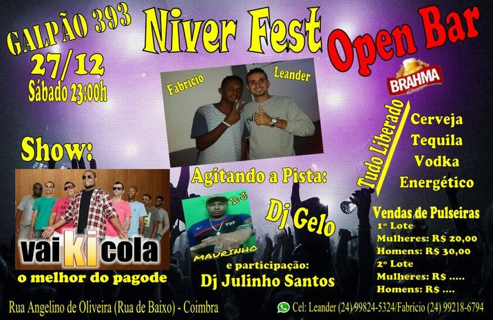 NIVER FEST OPEN BAR NO GALP�O 393