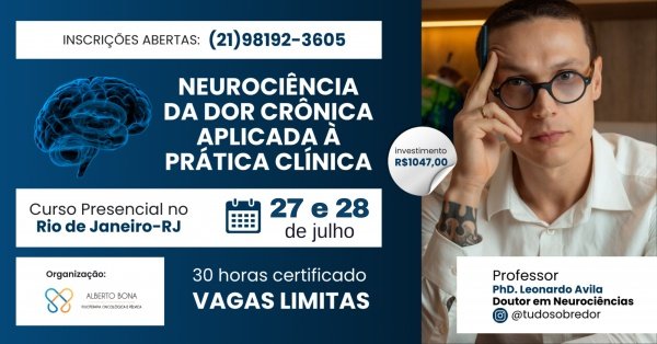 Neuroci?ncia da dor cr?nica aplicada ? p