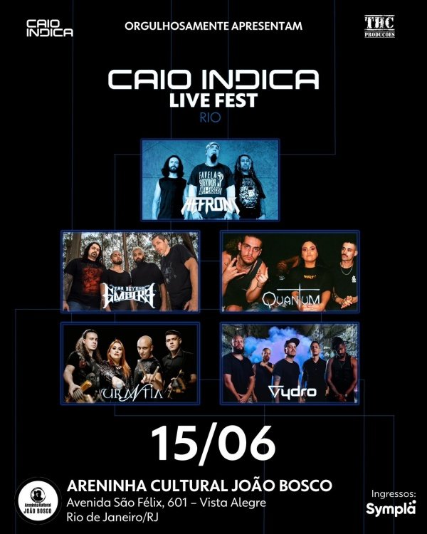 Caio Indica Live Fest 1? Edi??o - Rio de
