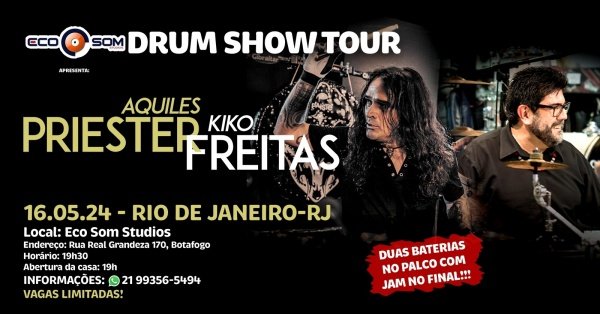 Drum Show - Aquiles Priester e Kiko Frei