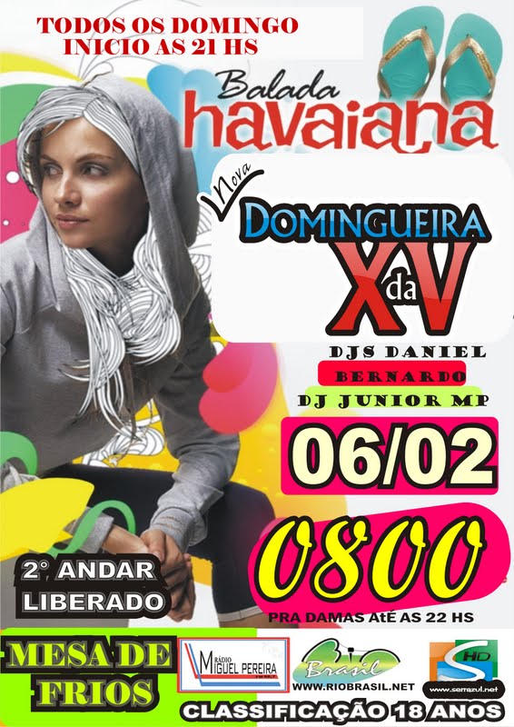 BALADA HAVAIANA NA DOMINGUEIRA DA XV