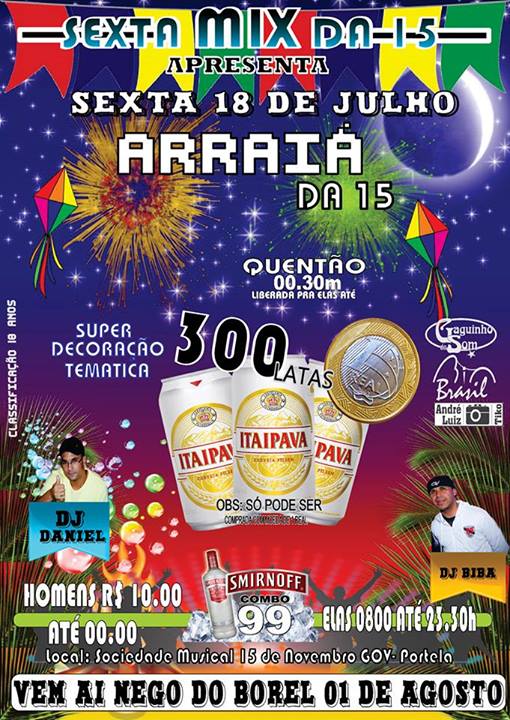 ARRAI� DA XV