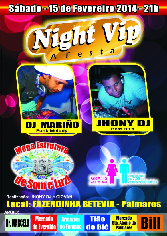 NIGHT VIP A FESTA