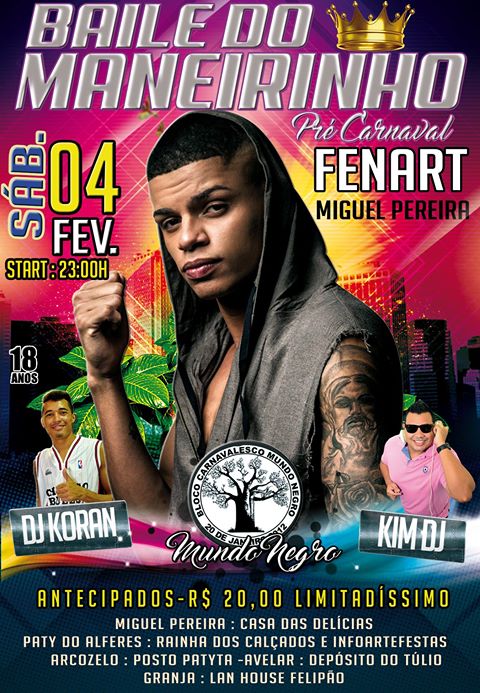 BAILE DO MANEIRINHO NA FENART
