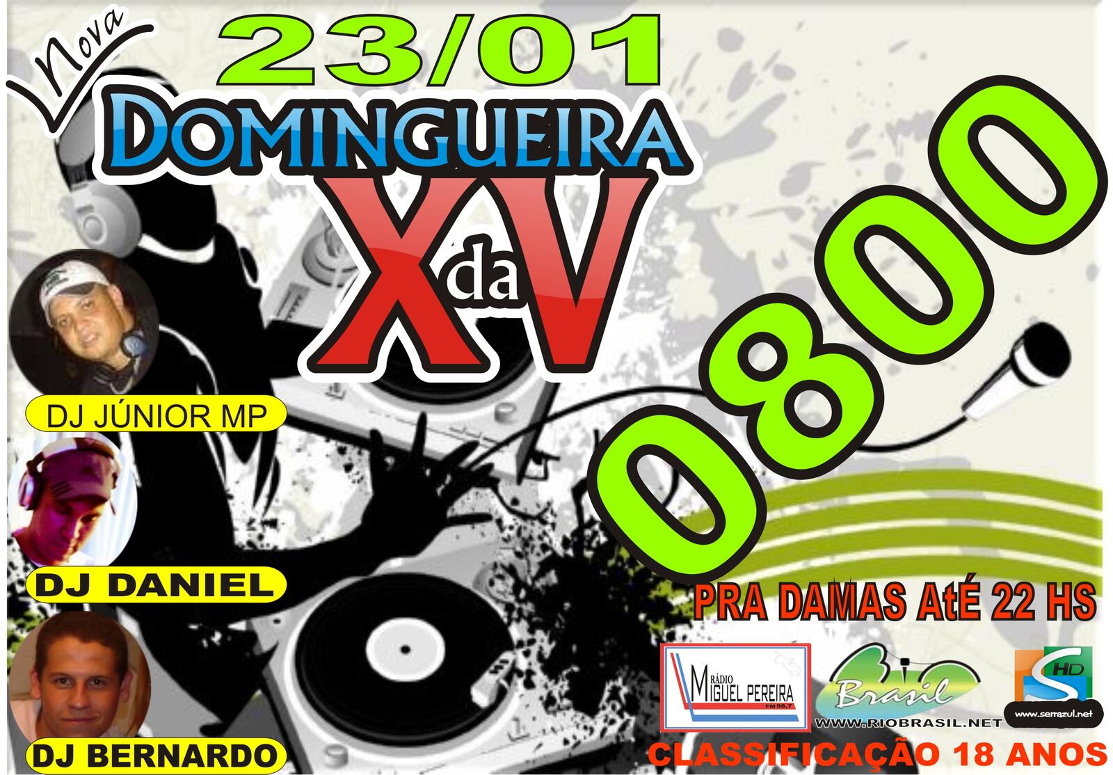 domingueira da xv 0800