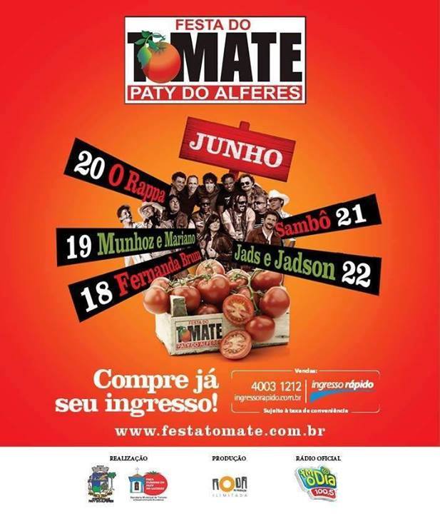 FESTA DO TOMATE 2014 - SEXTA FEIRA - O R