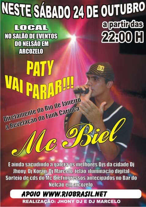 MC BIEL EM ARCOZELO
