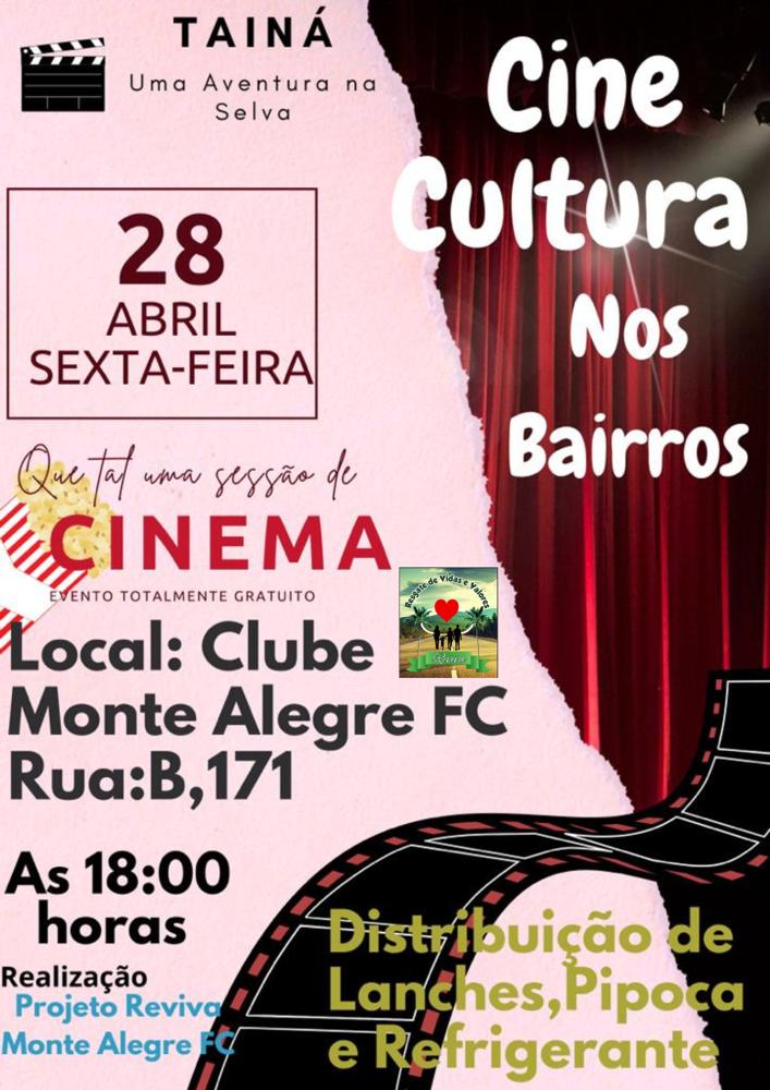 Cine Cultura nos Bairros