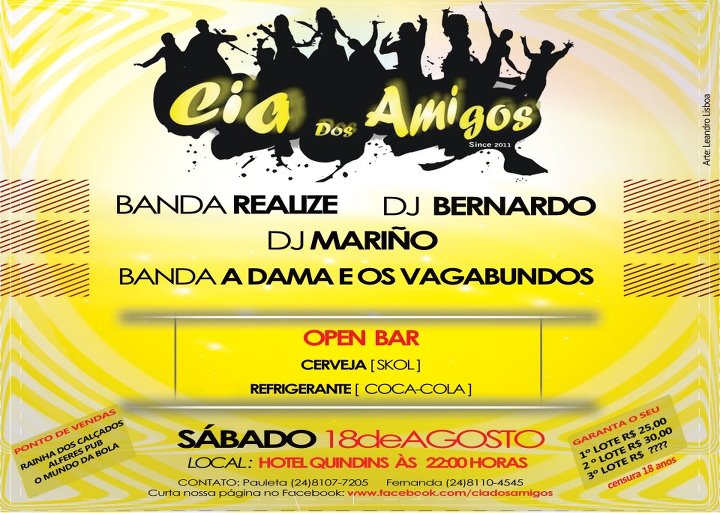 CIA DOS AMIGOS