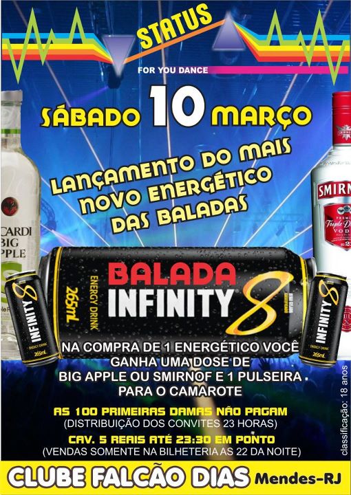LAN�AMENTO DO BALADA INFINITY EM MENDES