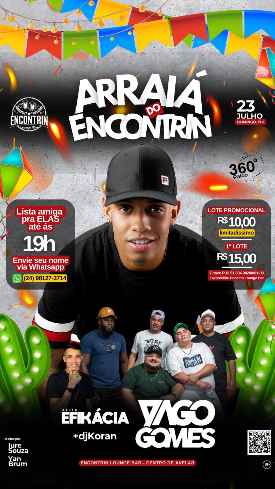 ARRAI� DO ENCONTRIN - GRUPO EFIK�CIA + D