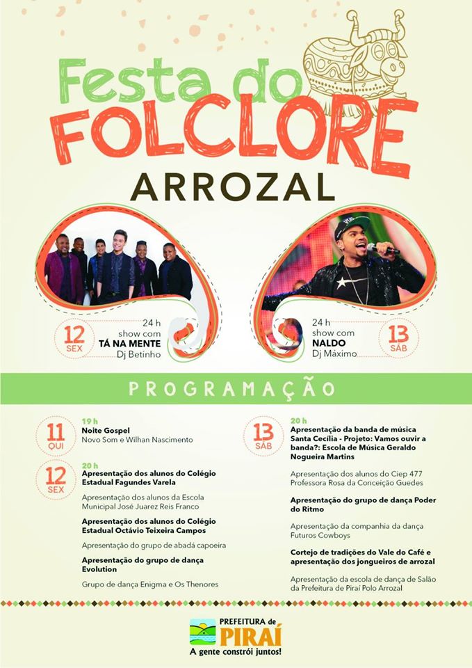 Festa do Folclore Arrozal em Pira�