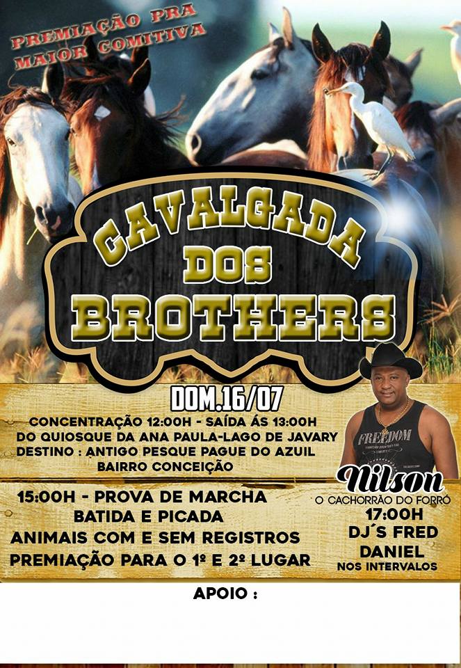 CAVALGADA DOS BROTHERS COM DJ�S DANIEL, 