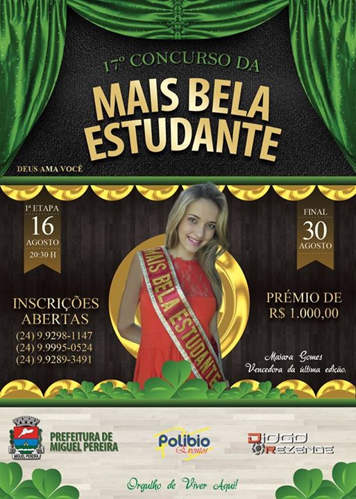 FINAL DO CONCURSO DA MAIS BELA ESTUDANTE