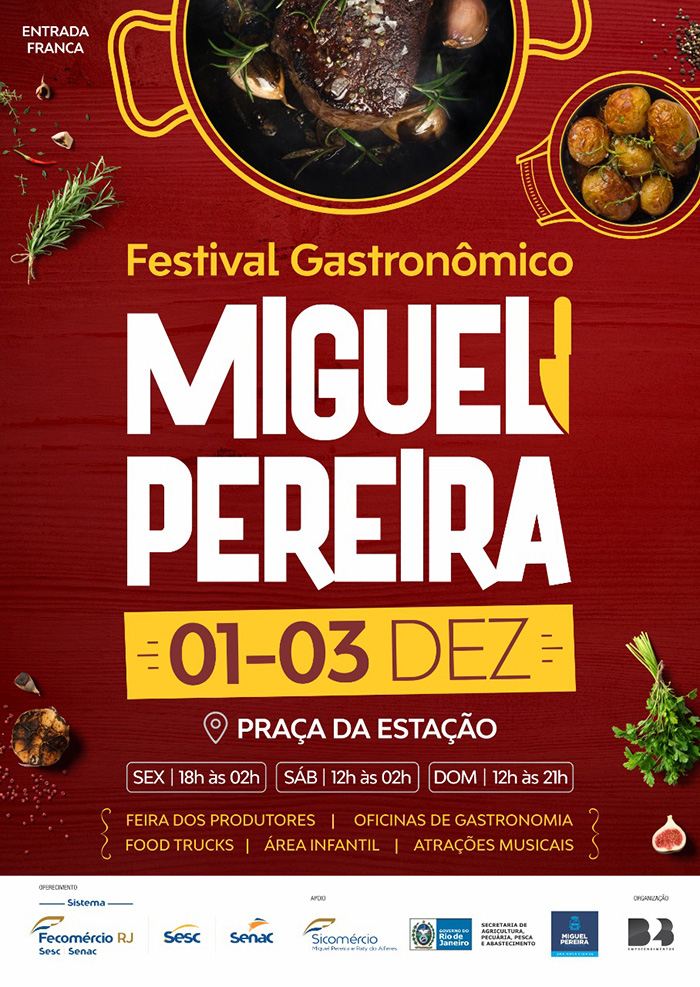 Festival gastron�mico de Miguel Pereira