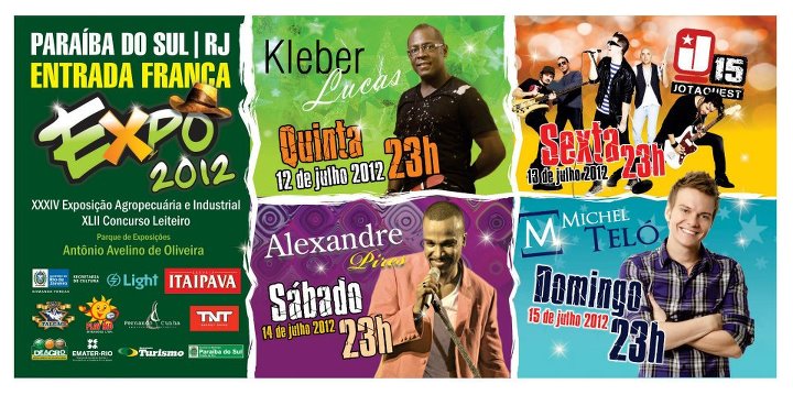 EXPO 2012 - PARA�BA DO SUL - KLEBER LUCA