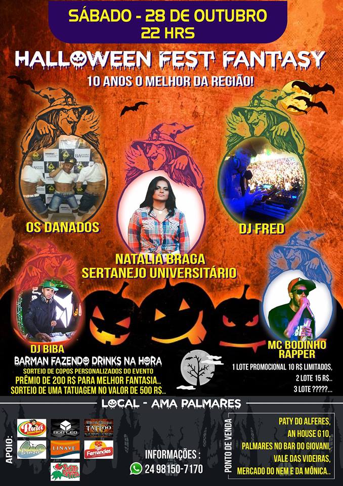 HALLOWEEN FEST FANTASY | 10 ANOS