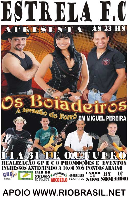 ESTRELA FUTEBOL CLUBE APRESENTA OS BOIAD