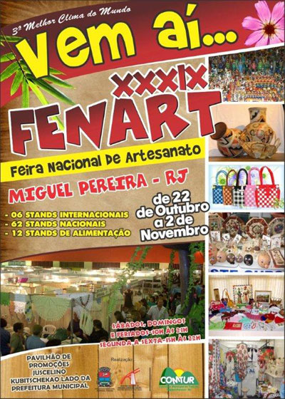 XXXIX FENART - FEIRA NACIONAL DE ARTESAN