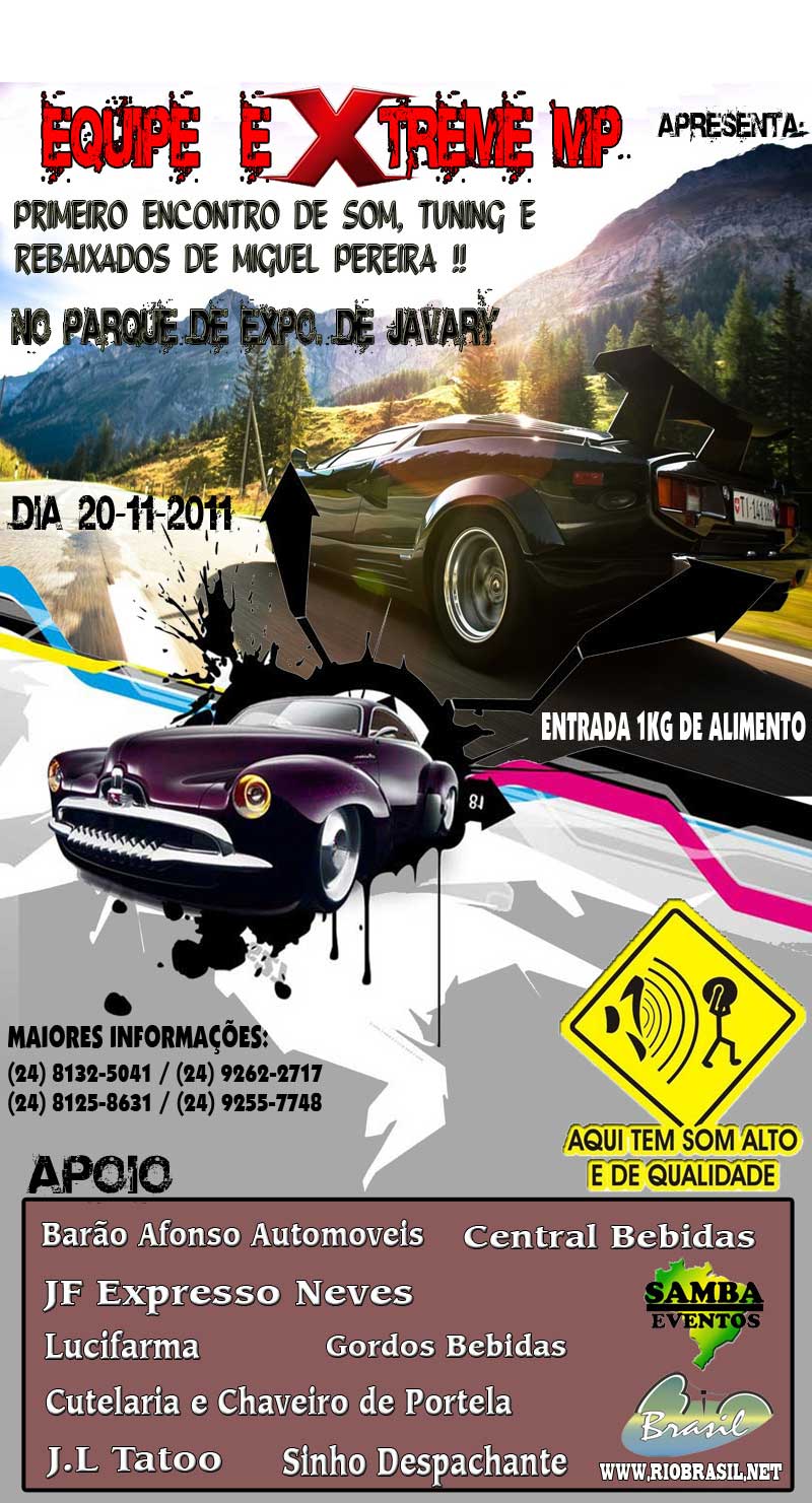 PRIMEIRO ENCONTRO DE SOM, TUNNING E REBA