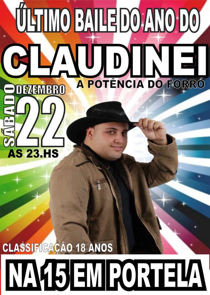 CLAUDINEI DOS TECLADOS NA XV EM PORTELA
