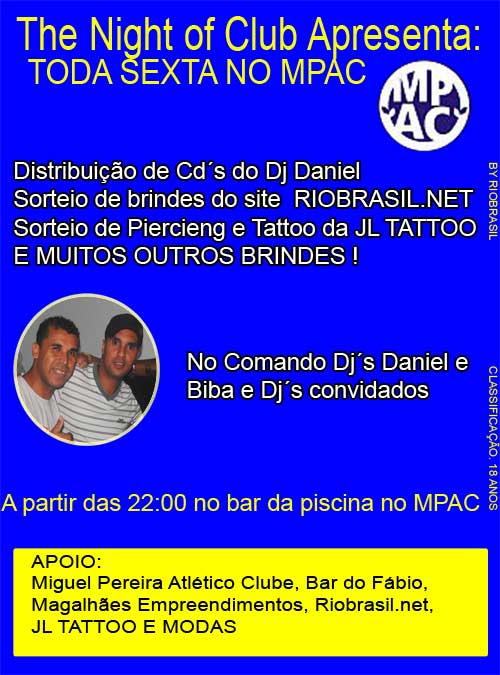 MPAC APRESENTA : The Night of Club Apres
