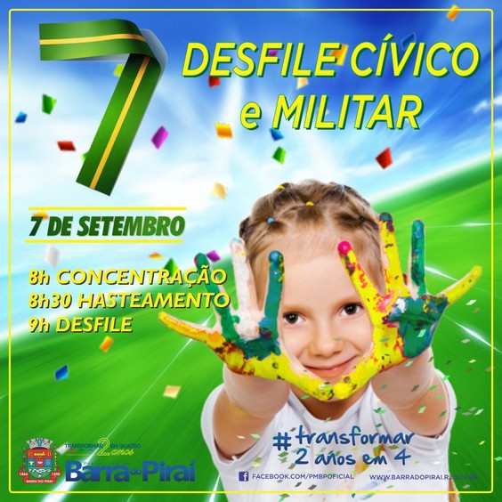 DESFILE CIVICO E MILITAR