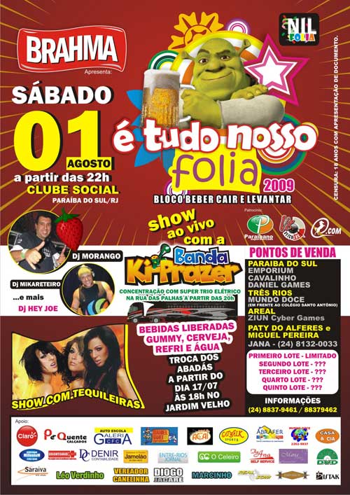 � TUDO NOSSO FOLIA