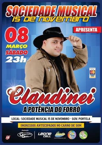 CLAUDINEI A POT�NCIA DO FORR� NA XV
