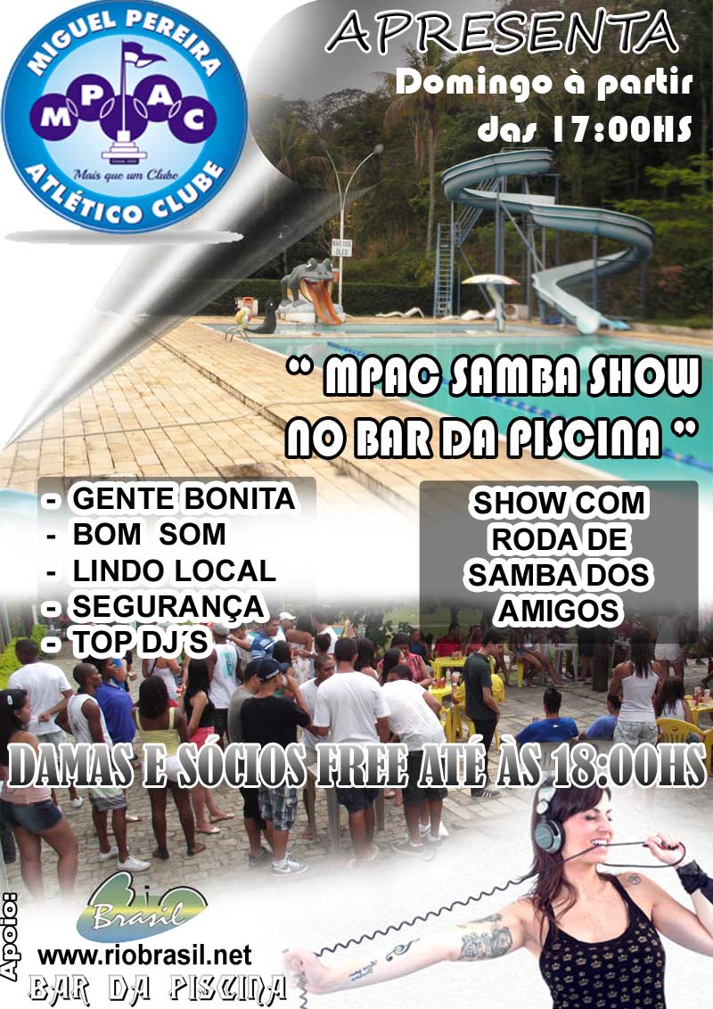 MPAC SAMBA SHOW COM RODA DE SAMBA DOS AM
