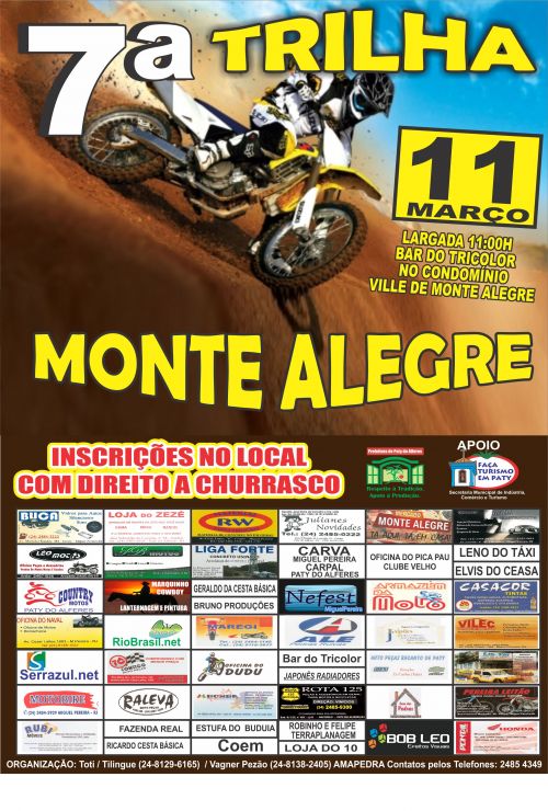 S�TIMA TRILHA DE MONTE ALEGRE