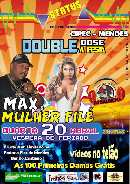 DOUBLE DOSE A FESTA - MULHER FIL� E MC M