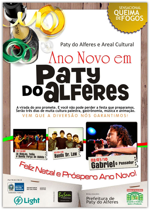 REVEILLON EM PATY DO ALFERES COM DJ BOB 
