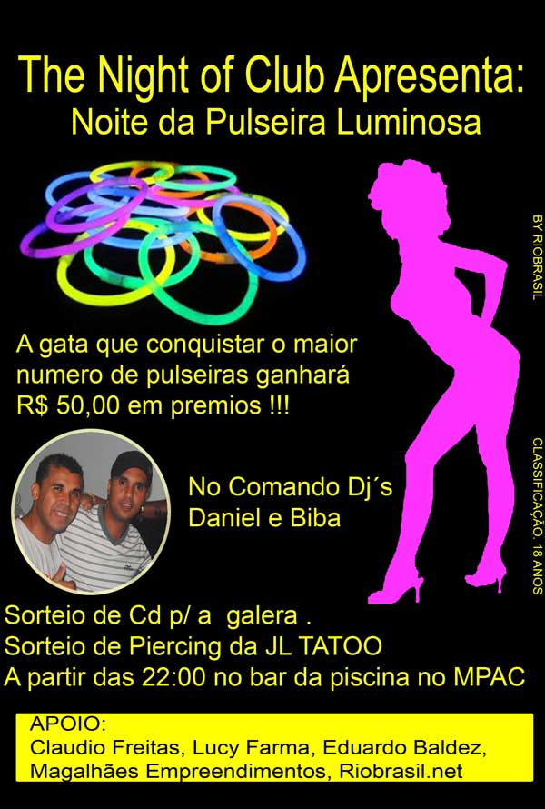 NOITE DA PULSEIRA LUMINOSA NO BAR DO MPA
